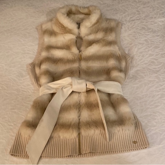 Guess Jackets & Blazers - Guess fur vest